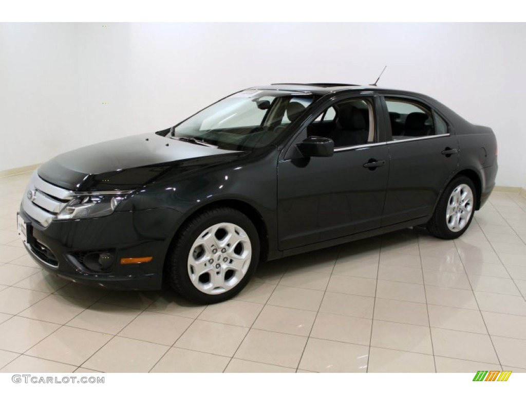 2010 Fusion SE - Atlantis Green Metallic / Charcoal Black photo #3