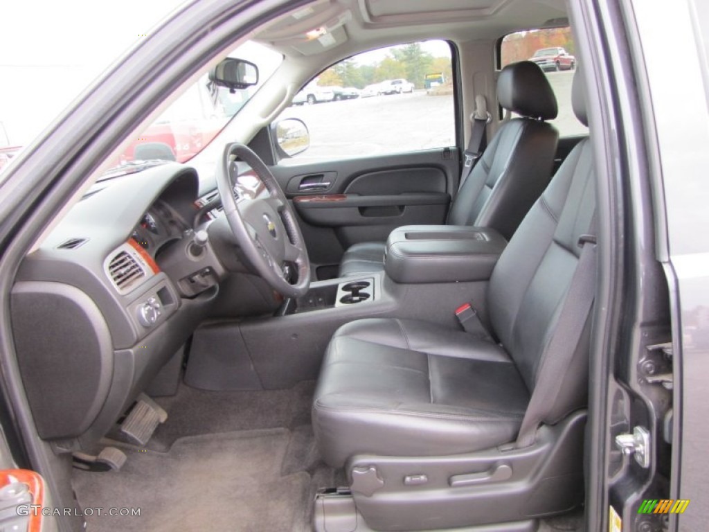 Ebony Interior 2010 Chevrolet Avalanche LT Photo #56561993