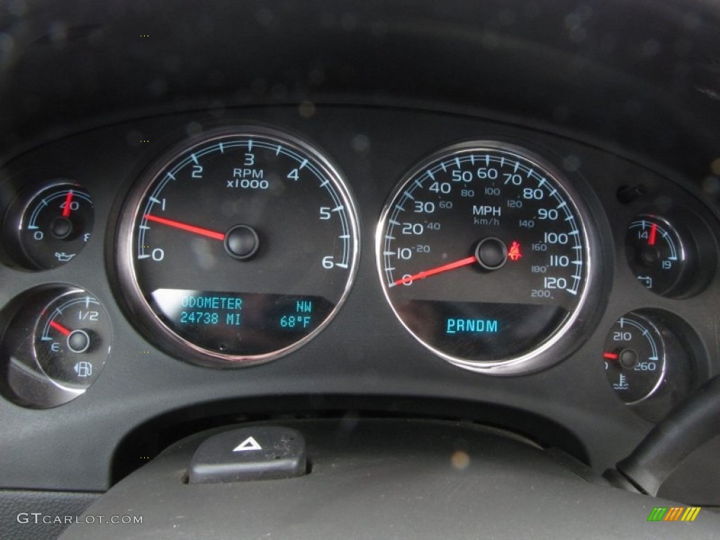 2010 Chevrolet Avalanche LT Gauges Photo #56562023