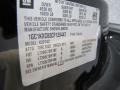 2012 Chevrolet Silverado 2500HD LT Crew Cab 4x4 Info Tag