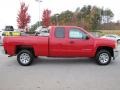 Victory Red 2012 Chevrolet Silverado 1500 LS Extended Cab Exterior