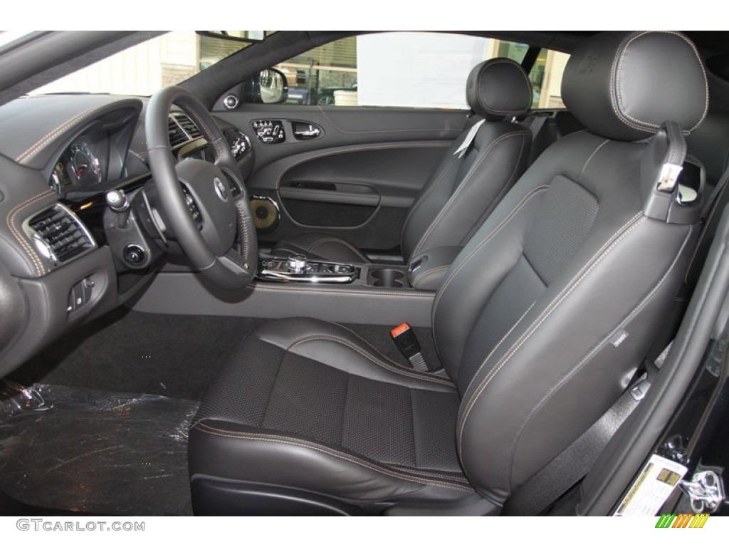 Warm Charcoal/Warm Charcoal Interior 2012 Jaguar XK XKR Coupe Photo #56563398