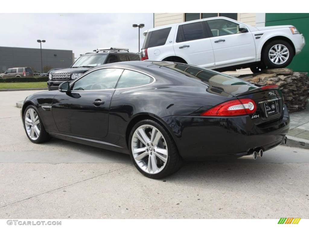 Midnight Black 2012 Jaguar XK XKR Coupe Exterior Photo #56563407