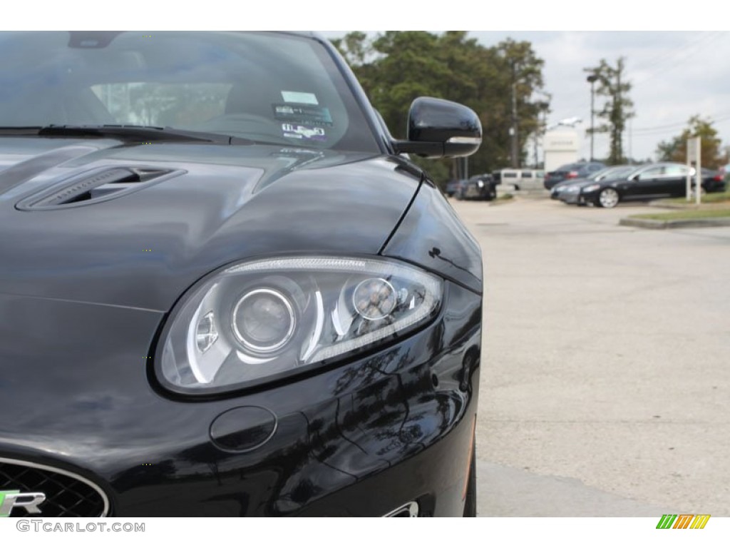 2012 XK XKR Coupe - Midnight Black / Warm Charcoal/Warm Charcoal photo #10