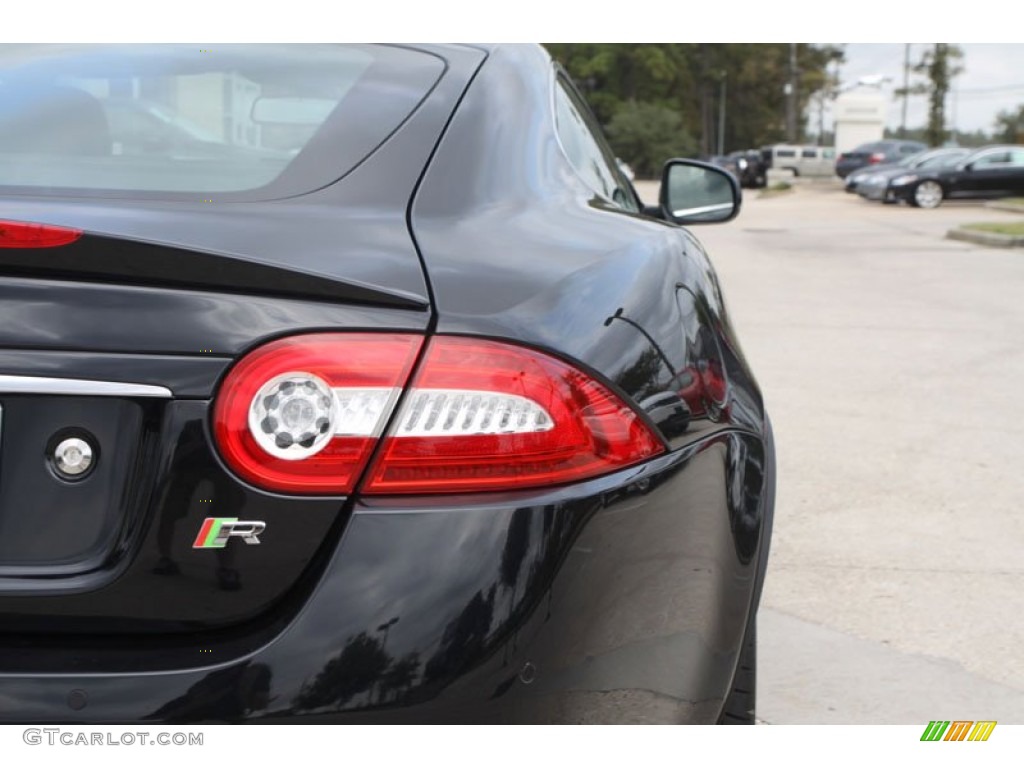 2012 XK XKR Coupe - Midnight Black / Warm Charcoal/Warm Charcoal photo #12