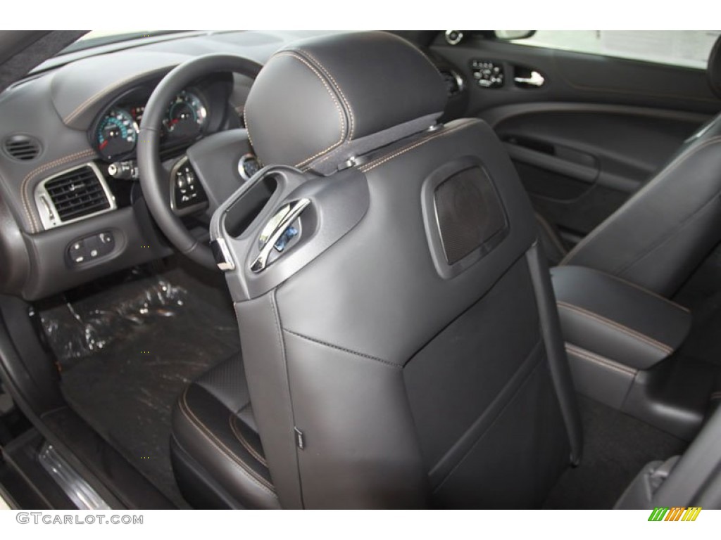 2012 XK XKR Coupe - Midnight Black / Warm Charcoal/Warm Charcoal photo #16