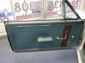 Turquoise 1966 Ford Fairlane 500 Hardtop Coupe Door Panel