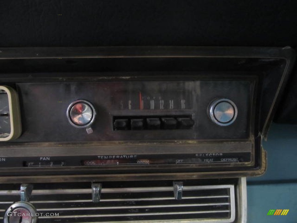 1966 Ford Fairlane 500 Hardtop Coupe Audio System Photos