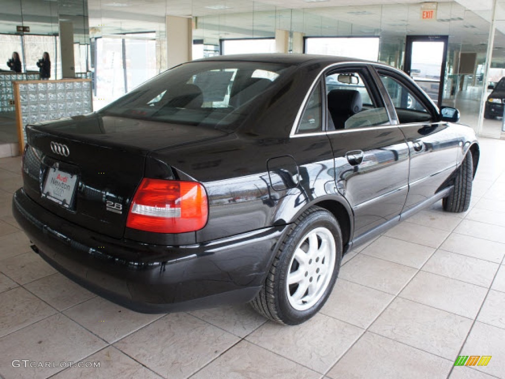 1999 A4 2.8 quattro Sedan - Brilliant Black / Onyx photo #1