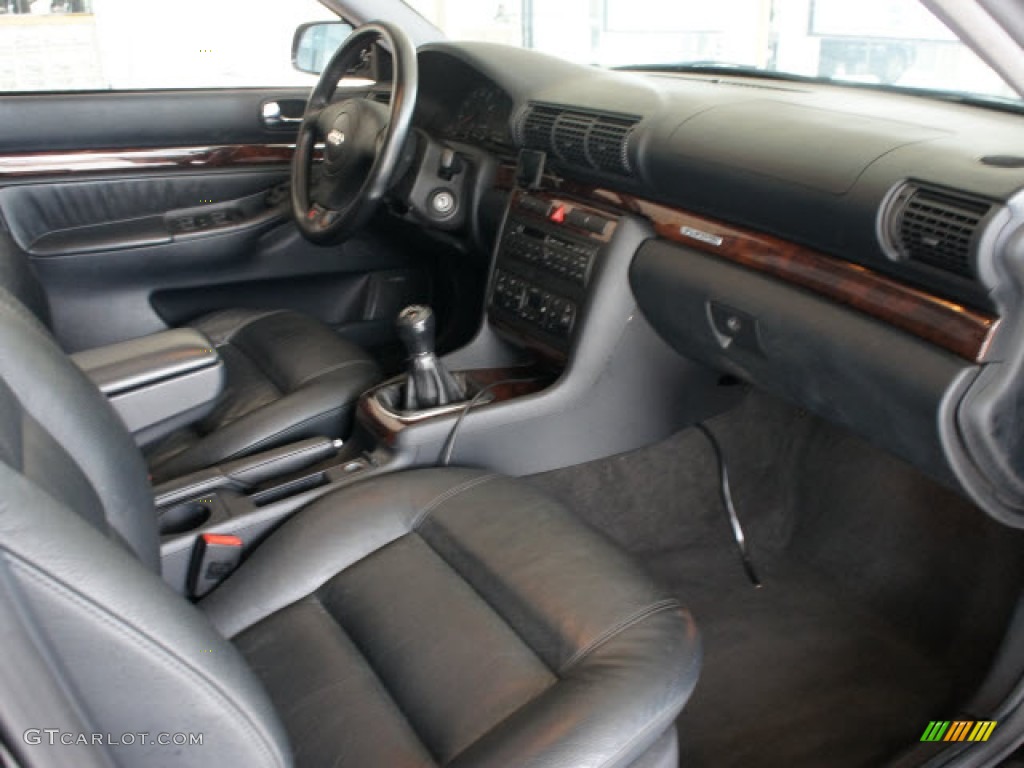 1999 Audi A4 2.8 quattro Sedan Onyx Dashboard Photo #56565558