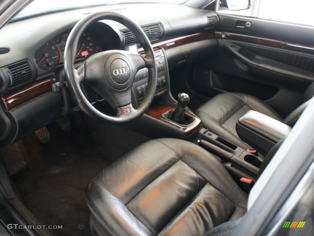 Onyx Interior 1999 Audi A4 2.8 quattro Sedan Photo #56565633