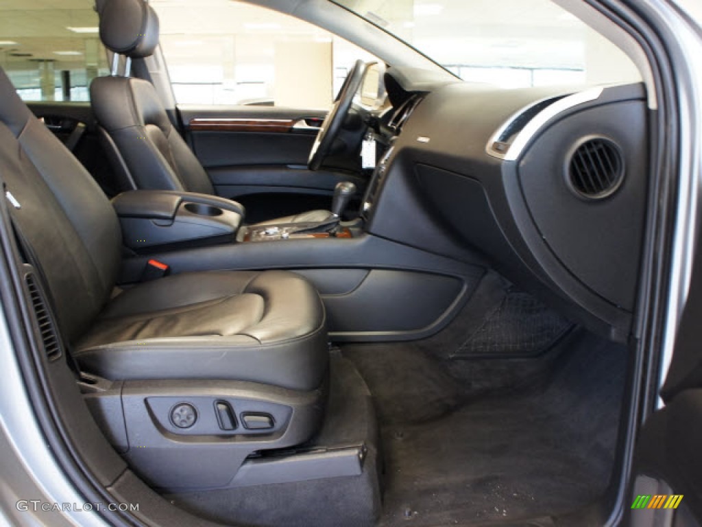 Black Interior 2009 Audi Q7 3.6 Premium quattro Photo #56566041