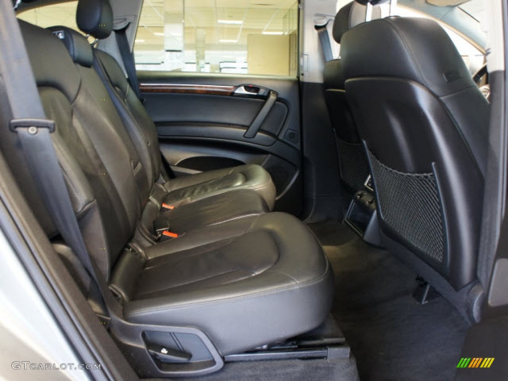Black Interior 2009 Audi Q7 3.6 Premium quattro Photo #56566161