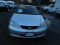 Satin Silver Metallic - Civic LX Coupe Photo No. 8