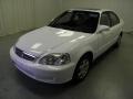 1999 Taffeta White Honda Civic LX Sedan  photo #3