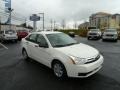 White Suede - Focus S Sedan Photo No. 1