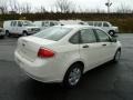 White Suede - Focus S Sedan Photo No. 2