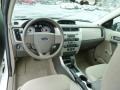 White Suede - Focus S Sedan Photo No. 10