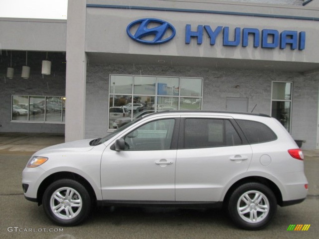 Moonstone Silver 2011 Hyundai Santa Fe GLS AWD Exterior Photo #56570112