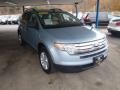 2008 Light Ice Blue Metallic Ford Edge SE  photo #1