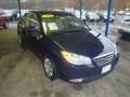 Regatta Blue 2007 Hyundai Elantra GLS Sedan
