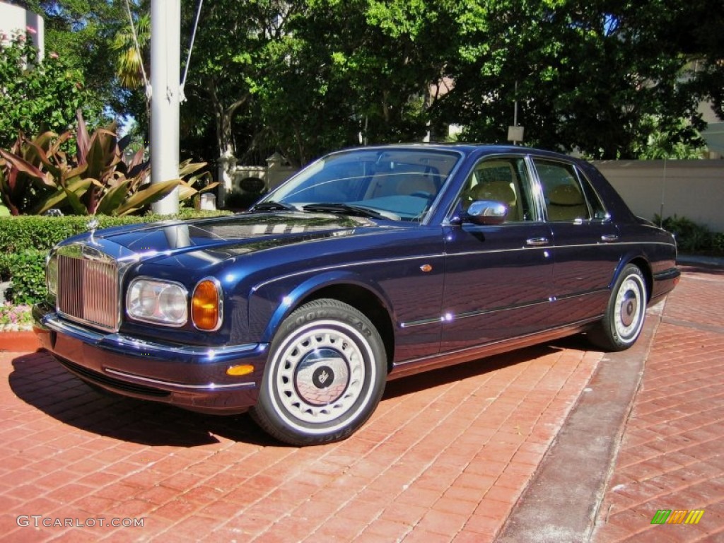 Peacock Blue 1999 Rolls-Royce Silver Seraph Standard Silver Seraph Model Exterior Photo #56571138