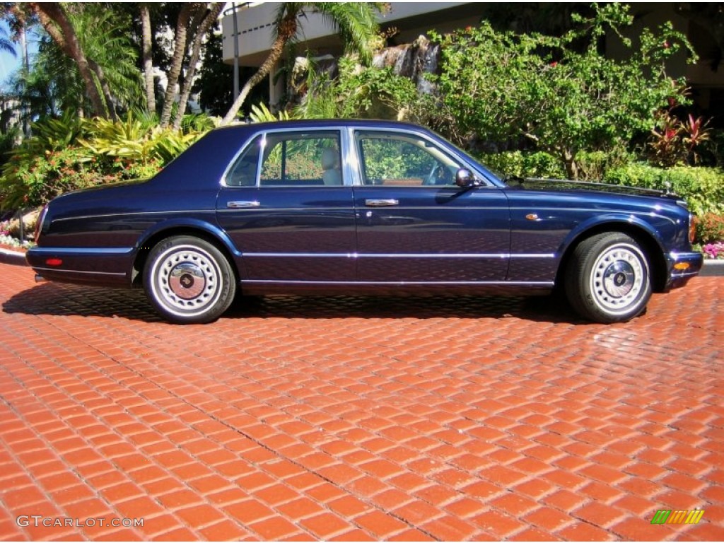 Peacock Blue 1999 Rolls-Royce Silver Seraph Standard Silver Seraph Model Exterior Photo #56571159