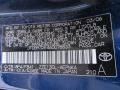 8P4: Indigo Ink Pearl 2006 Toyota Corolla LE Color Code