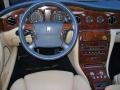 1999 Rolls-Royce Silver Seraph Beige/Navy Blue Interior Dashboard Photo