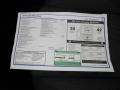 2012 Volkswagen Golf 4 Door TDI Window Sticker