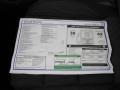 2012 Volkswagen Golf 2 Door TDI Window Sticker