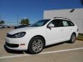 2012 Candy White Volkswagen Jetta TDI SportWagen  photo #3