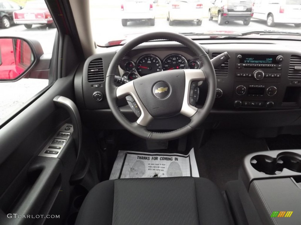 2012 Silverado 1500 LT Crew Cab 4x4 - Victory Red / Ebony photo #9