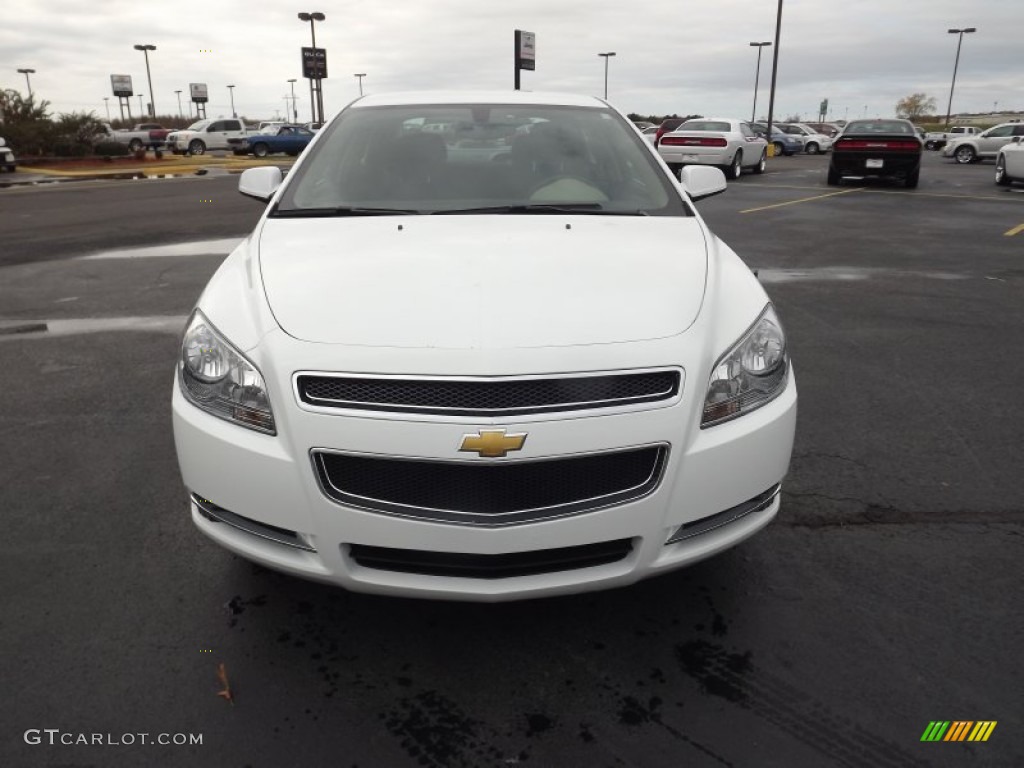 2012 Malibu LT - Summit White / Cocoa/Cashmere photo #2