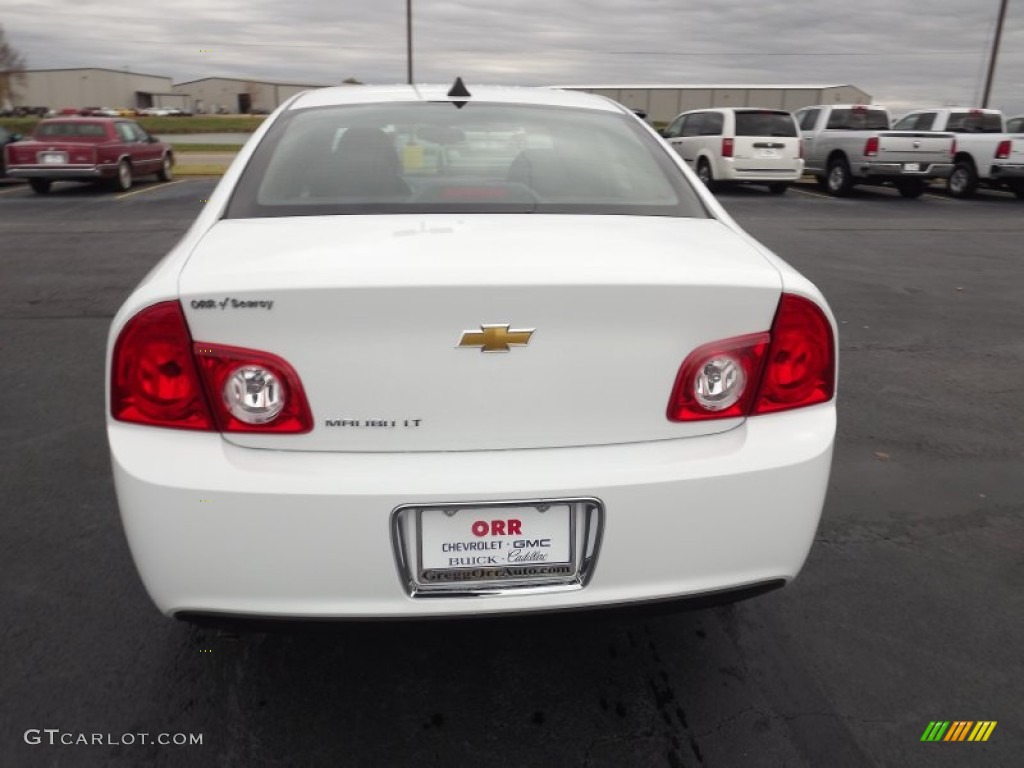 2012 Malibu LT - Summit White / Cocoa/Cashmere photo #6