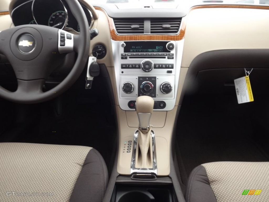 2012 Malibu LT - Summit White / Cocoa/Cashmere photo #10