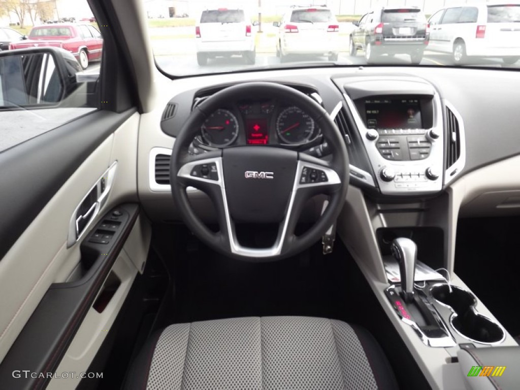 2012 GMC Terrain SLE Light Titanium Dashboard Photo #56573943