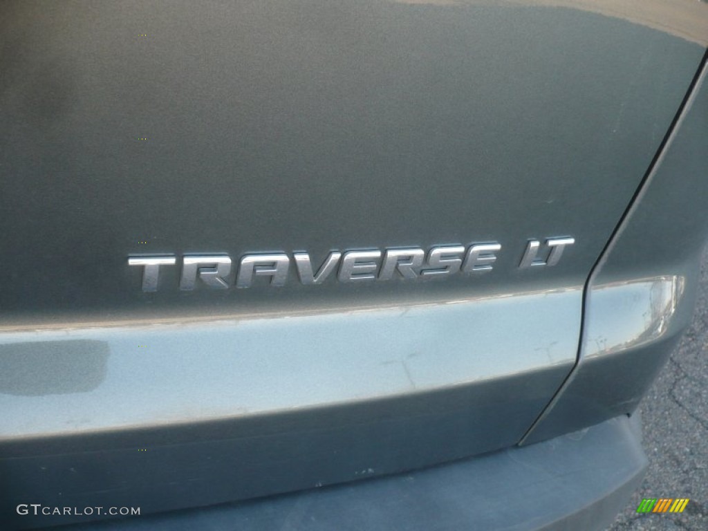 2011 Traverse LT AWD - Cyber Gray Metallic / Ebony/Ebony photo #13