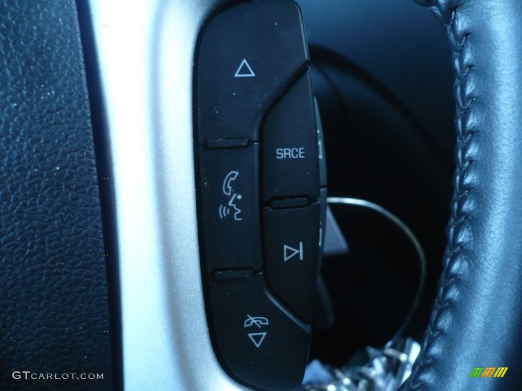 2011 Traverse LT AWD - Cyber Gray Metallic / Ebony/Ebony photo #22