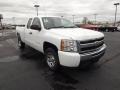 2011 Summit White Chevrolet Silverado 1500 LS Extended Cab  photo #3