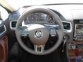 Saddle Brown Steering Wheel Photo for 2012 Volkswagen Touareg #56576016