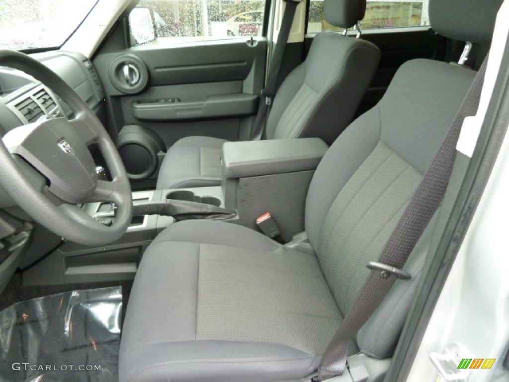 Dark Slate Gray Interior 2011 Dodge Nitro Heat 4.0 4x4 Photo #56576040