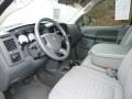 2008 Bright Silver Metallic Dodge Ram 2500 ST Regular Cab 4x4 Plow Truck  photo #21