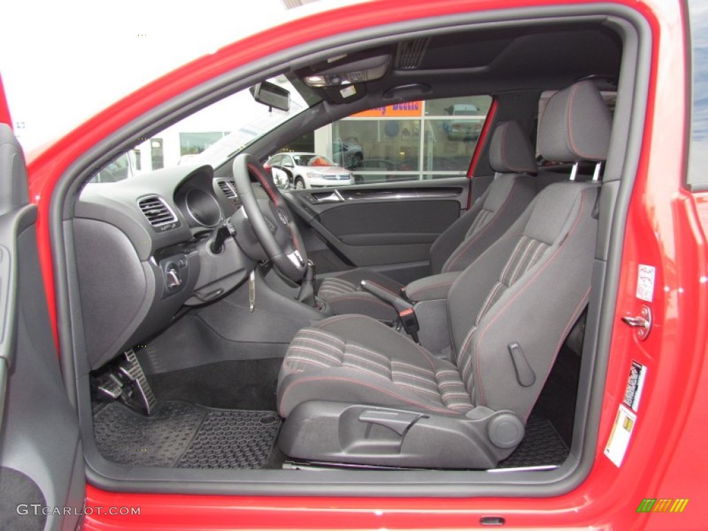 Titan Black Interior 2012 Volkswagen GTI 2 Door Photo #56576581