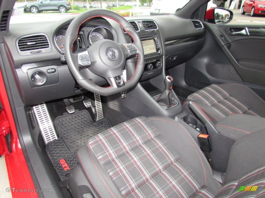2012 Volkswagen GTI 2 Door Titan Black Dashboard Photo #56576628