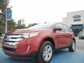 2011 Red Candy Metallic Ford Edge SEL  photo #1
