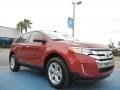 2011 Red Candy Metallic Ford Edge SEL  photo #7