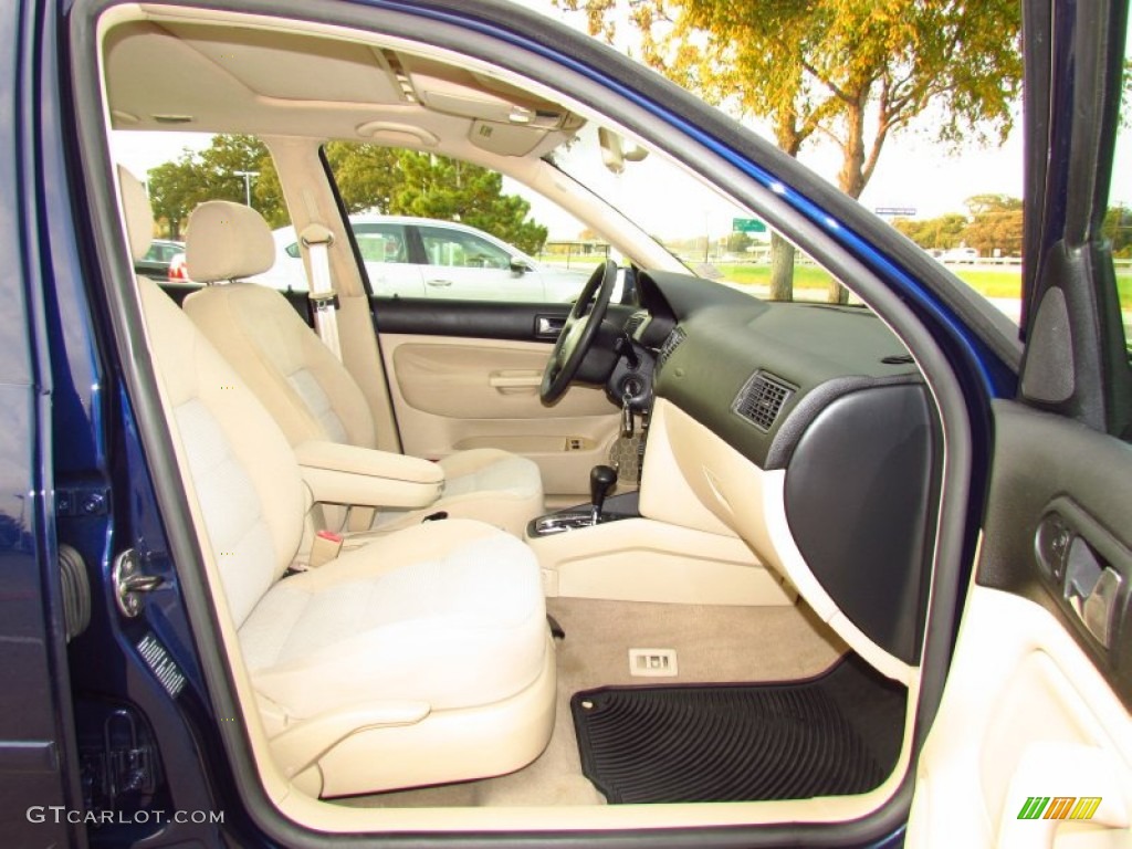 2005 Golf GL TDI 4 Door - Indigo Blue Metallic / Beige photo #11