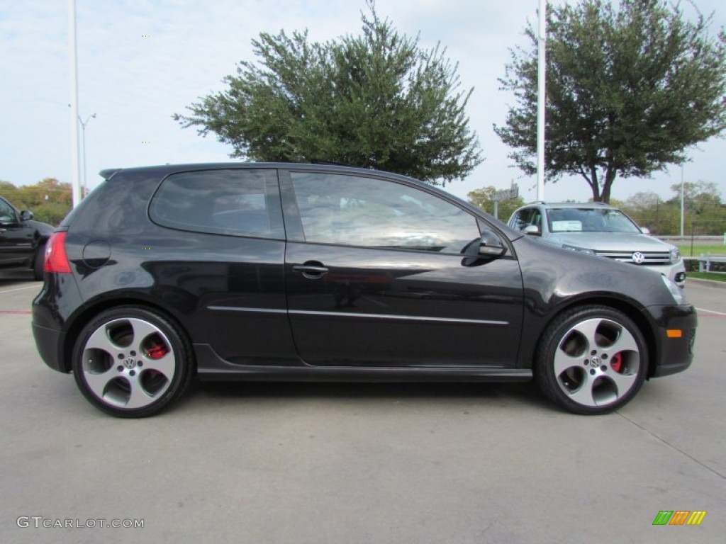 Black Magic Metallic 2009 Volkswagen GTI 2 Door Exterior Photo #56577168