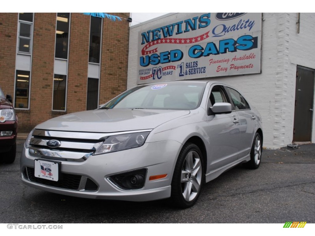 2010 Fusion Sport - Brilliant Silver Metallic / Charcoal Black/Sport Black photo #1